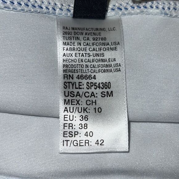 NWOT Splendid Hidden Shore High Rise Bikini Bottom Medium - Picture 9 of 10